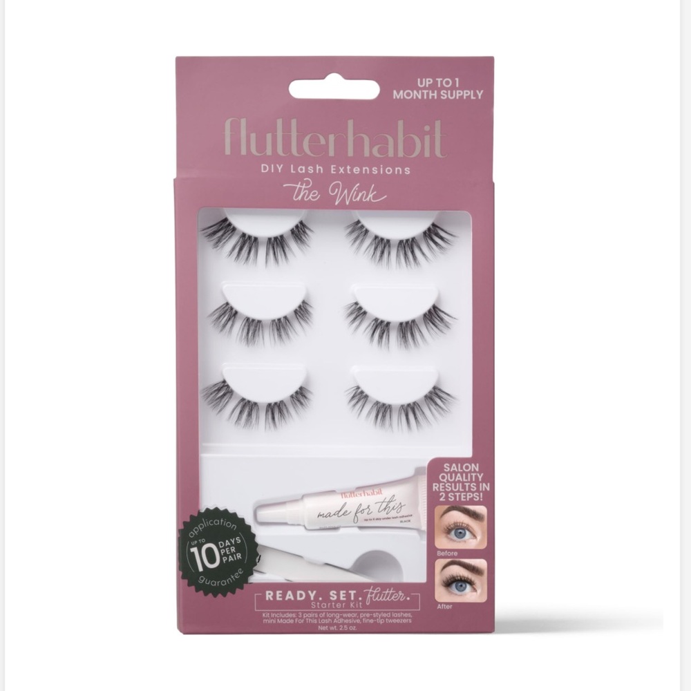 NIB FlutterHabit Wink Ready Set Starter Kit